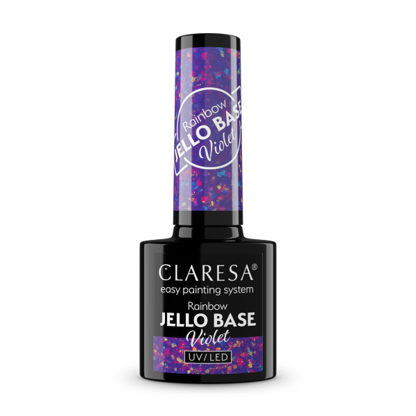 CLARESA RAINBOW JELLO BASE VIOLET