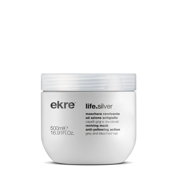 EKRE - LIFE SILVER MASCHERA RAVVIVANTE ANTI GIALLO