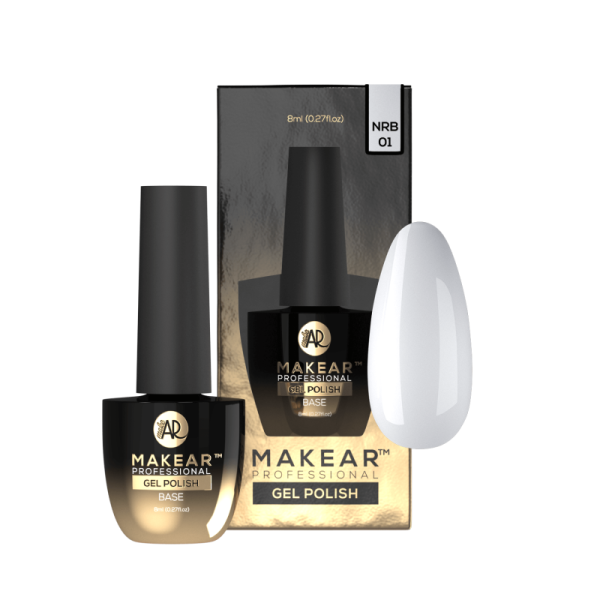 MAKEAR RUBBER BASE WHITE 8ML