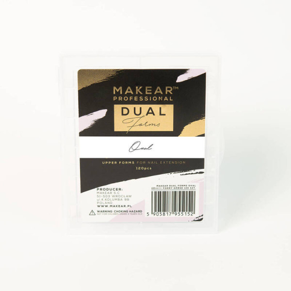 MAKEAR DUAL FORMS  120PZ OVAL