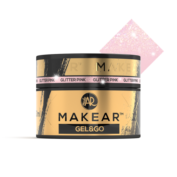 MAKEAR GG22 GLITTER PINK 50ML