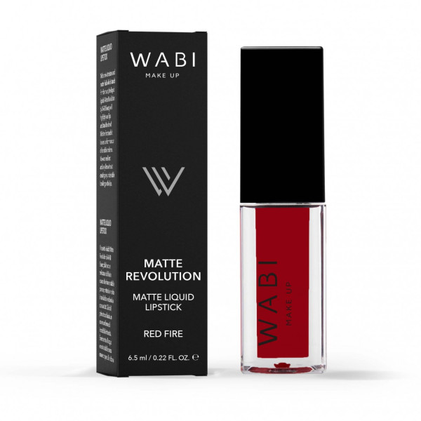 WABI - MATTE REV LIQUID LIPSTICK RED FIRE