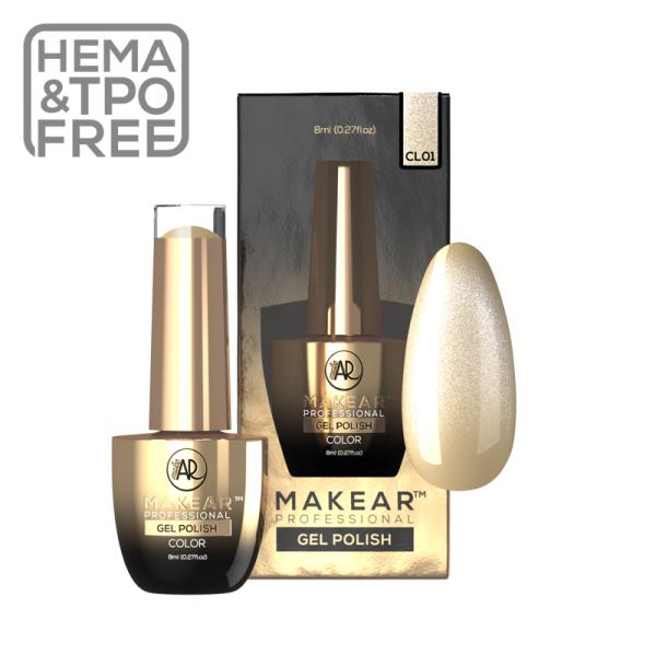 MAKEAR UV GEL POLISH N. CL01